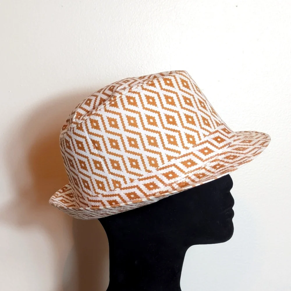 White‎ and Brown Fedora